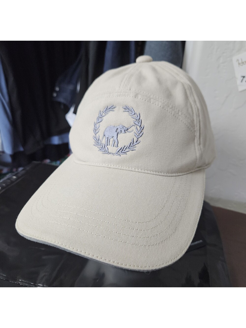 Jim Thompson Elephant Nation Five Panel Baseball Cap Hat Cotton New W Tags